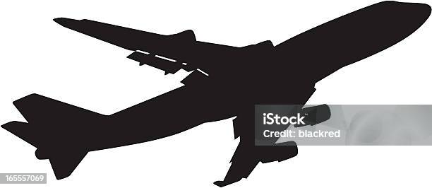 Boeing 747 Stock Illustration - Download Image Now - Airplane, Taking Off - Activity, Clip Art