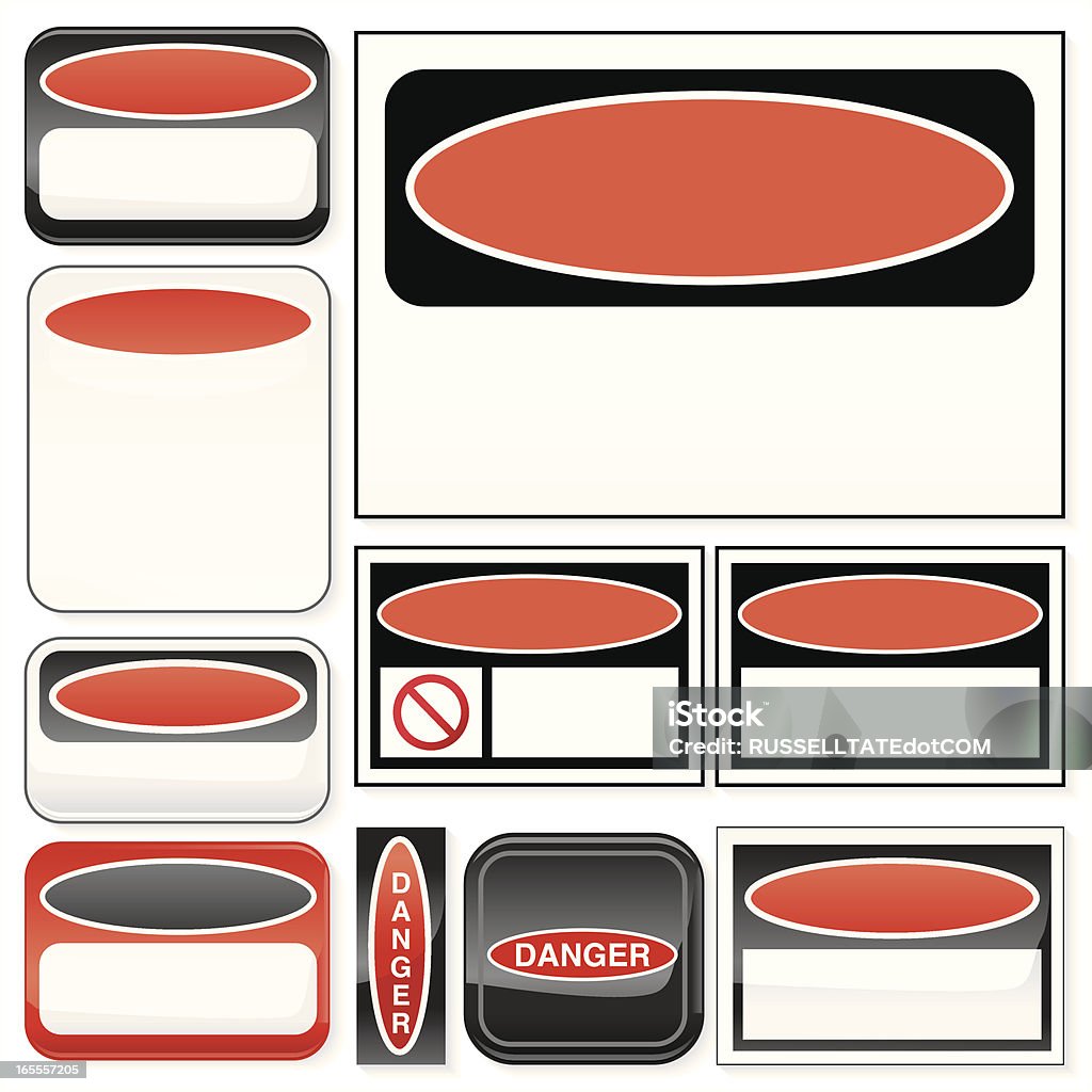 Warning Alert Box Design Warning Box Stock Illustration - Download Image Now - Advice, Box ...