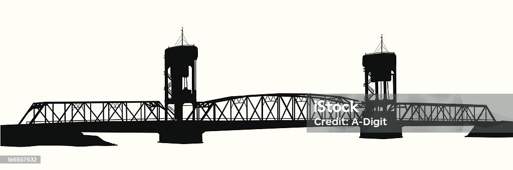 Ponte Levadiça - Royalty-free Figura para recortar arte vetorial