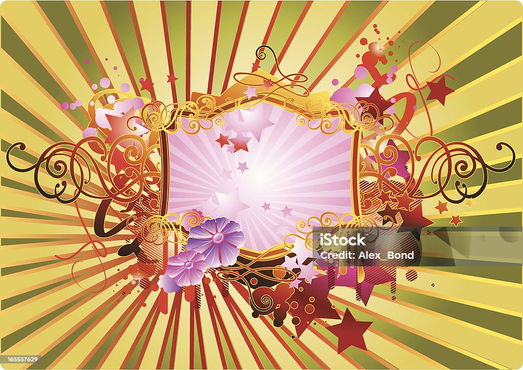 Funky Frame Design Funky Frame Stock Illustration - Download Image Now - Abstract, Arts ...