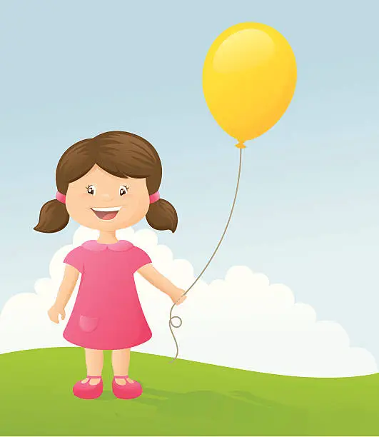 Vector illustration of Balloon Joy - incl. jpeg