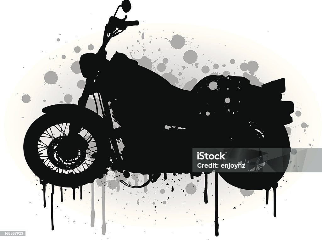 Motorbike Grunge motorbike Biker stock vector