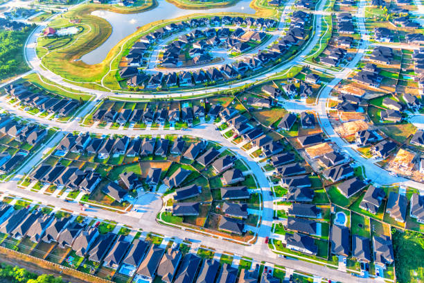 istock Houston Suburban Master Planned Community Aerial - 1655726924