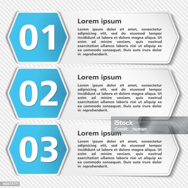 Papier Banenrs Z Numerami - Stockowe grafiki wektorowe i więcej obrazów Bez ludzi - Bez ludzi, Diagram, Element projektu