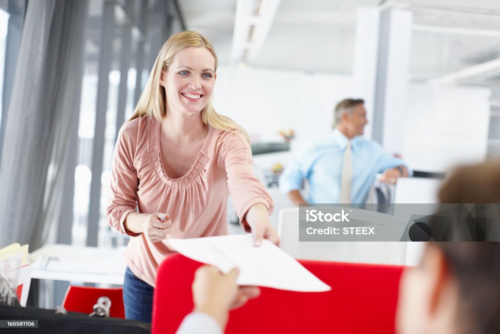 Es ist ein heller Karriere vor ihr - Lizenzfrei Arbeiten Stock-Foto