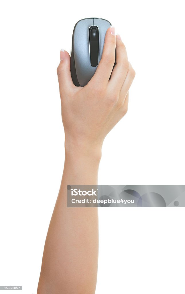 마우스 손을 인명별 - 로열티 프리 컴퓨터 마우스 스톡 사진