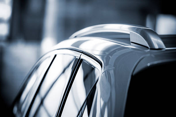 istock Modern car in sales salon 165581165