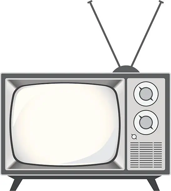 Vector illustration of Retro TV