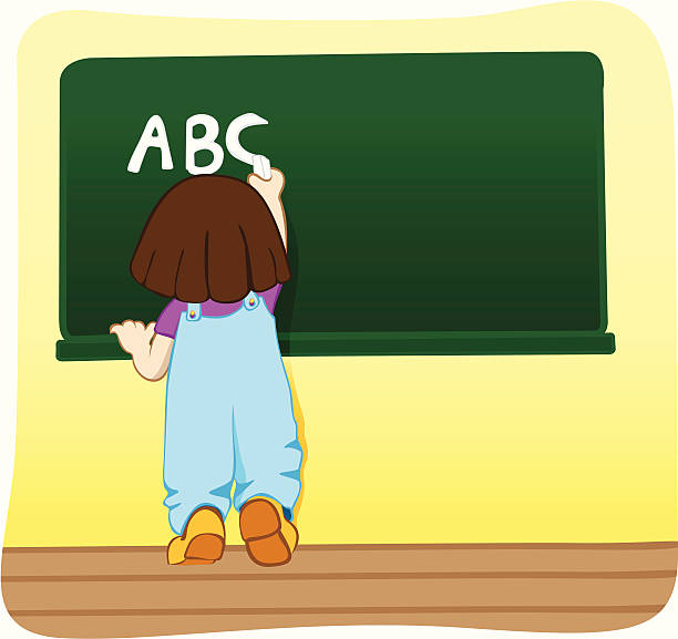 ilustraciones, imágenes clip art, dibujos animados e iconos de stock de abc - alphabetical order elementary school building letter b education