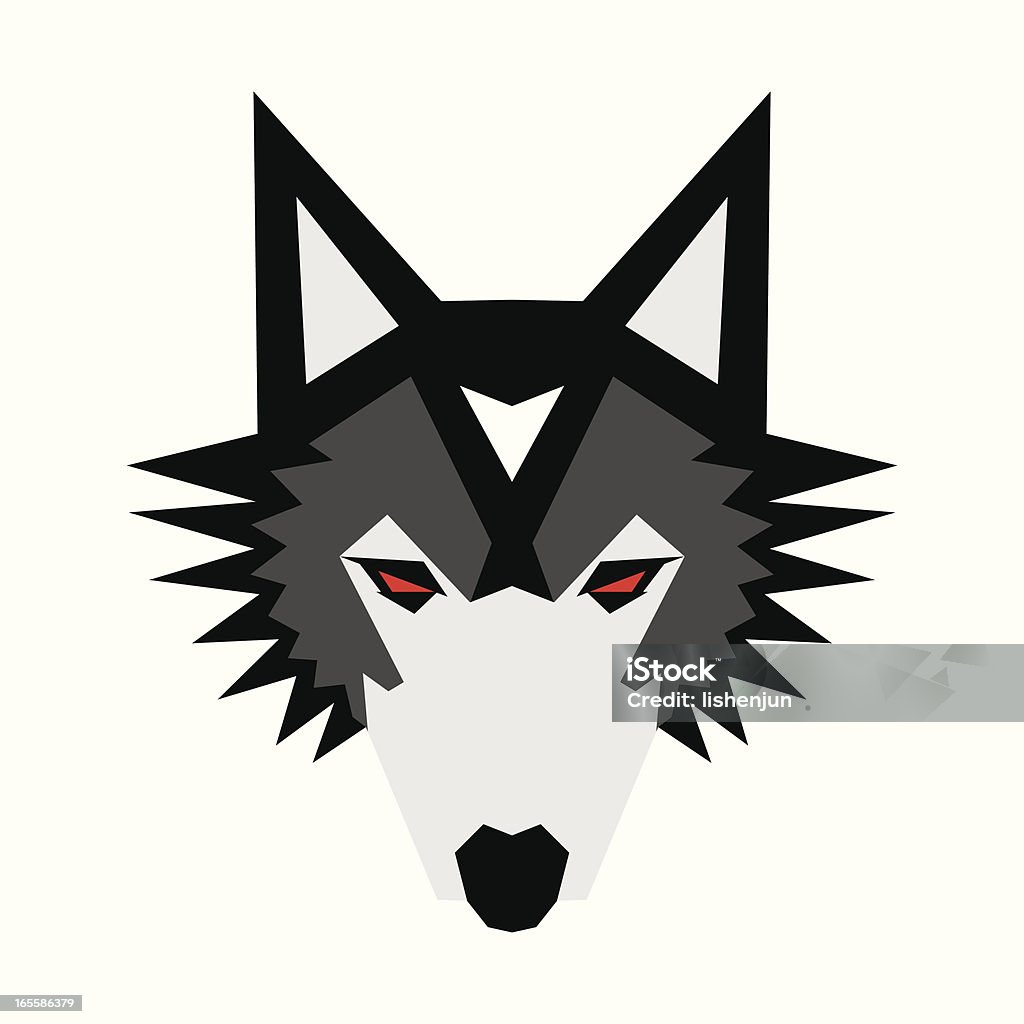 Lobo - Royalty-free Lobo - Cão Selvagem arte vetorial