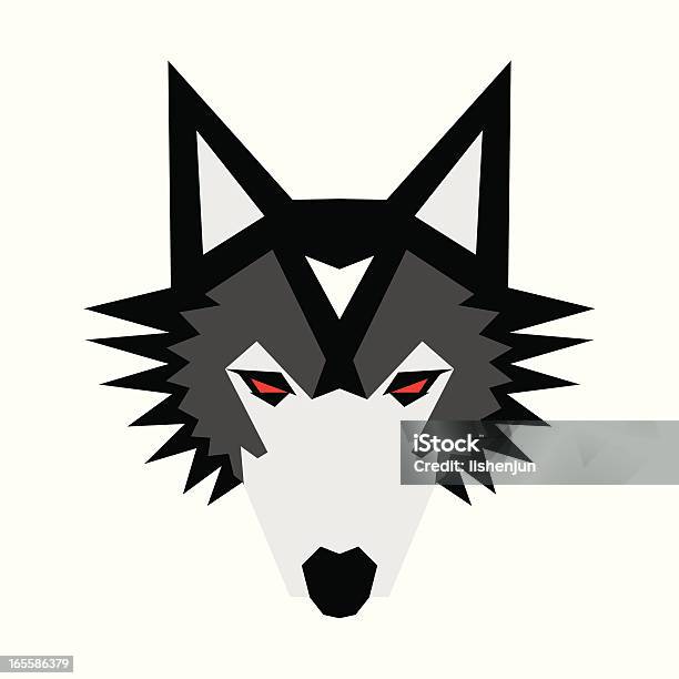 Lobo - Arte vetorial de stock e mais imagens de Lobo - Cão Selvagem - Lobo - Cão Selvagem, Animal, Animal selvagem