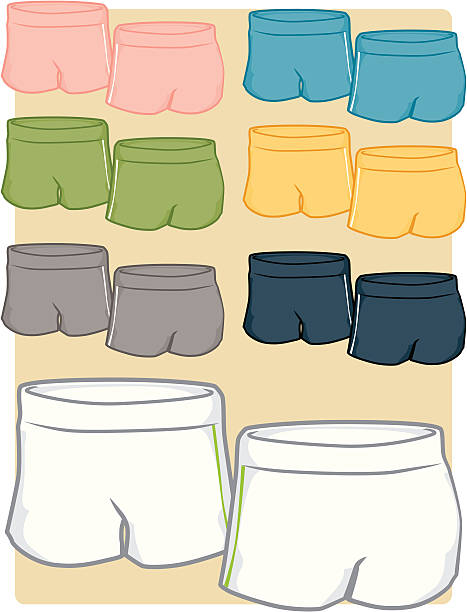 illustrazioni stock, clip art, cartoni animati e icone di tendenza di short da ragazza - shorts