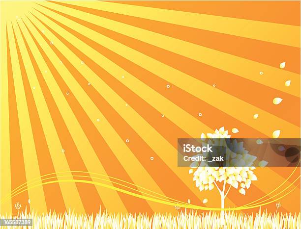 Summer Background Stock Illustration - Download Image Now - Backgrounds, Brightly Lit, Curve