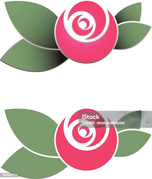 Stencil Rose Illustration Stock Illustration - Download Image Now - Flower, Rose - Flower, Beauty