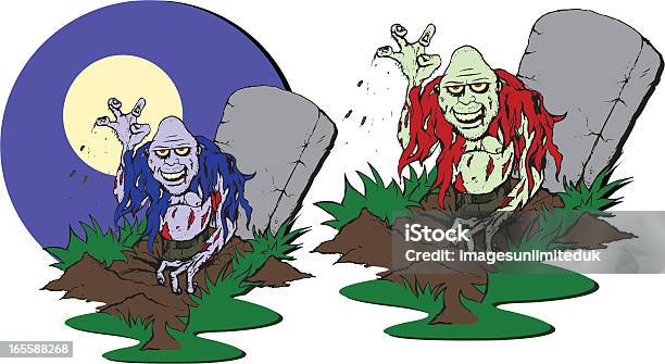 Zombie Stock Illustration - Download Image Now - Business, Zombie, Badge