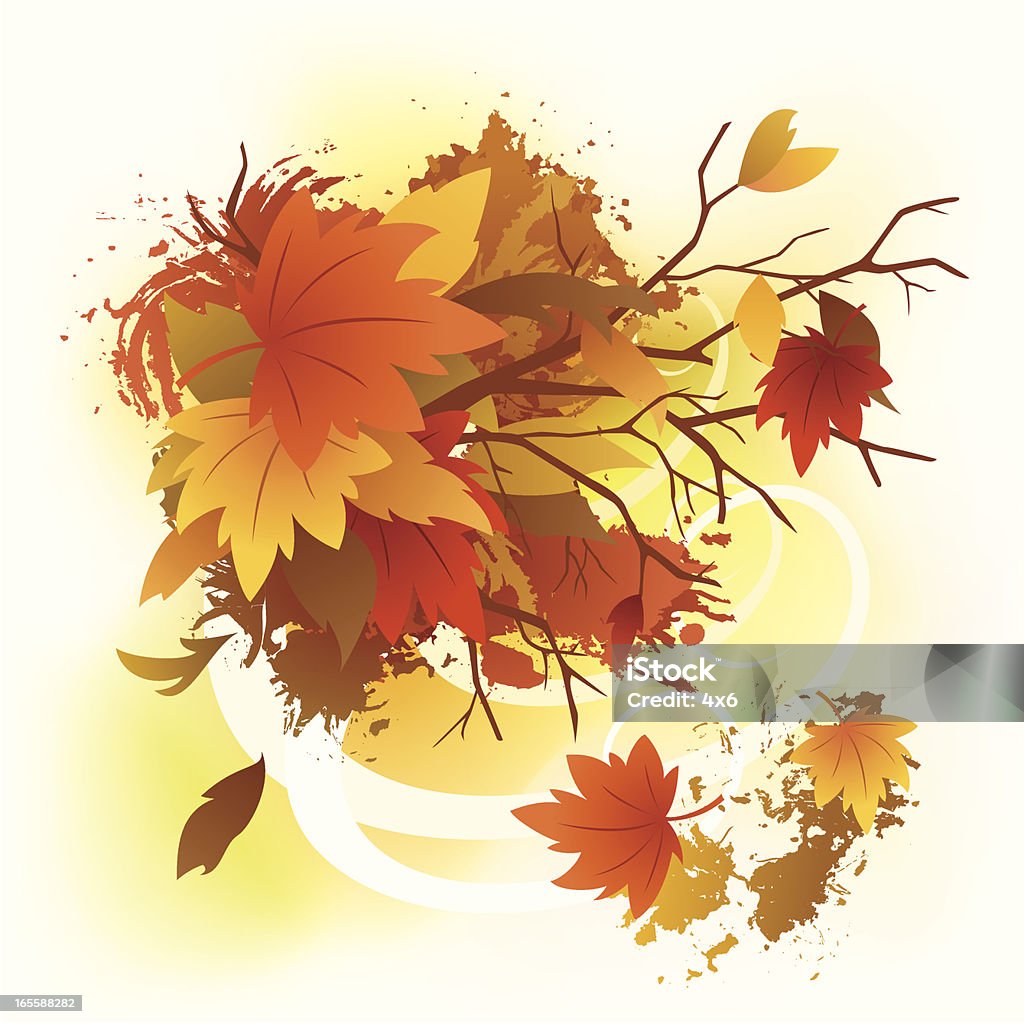 Herbst/Herbst - Lizenzfrei Abstrakt Vektorgrafik
