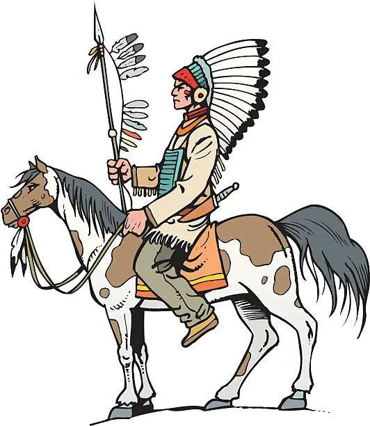 Vector illustration of Chieftain