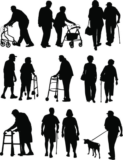 2,300+ Mobility Walker Stock Illustrations, Royalty-Free Vector ...