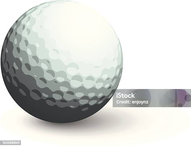 Golf Ball Stock Illustration - Download Image Now - Golf Ball, Vector, Computer Graphic