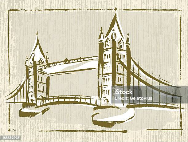 London Wahrzeichen Stock Vektor Art und mehr Bilder von Architektur - Architektur, Bauwerk, Bleistiftzeichnung