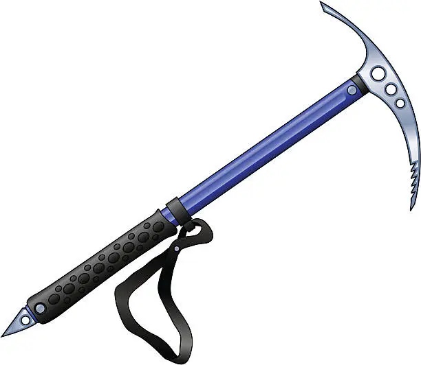 Vector illustration of Ice Axe