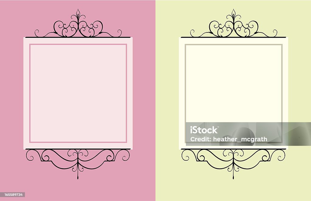 Placas de decorativa - Vetor de Flor-de-lis royalty-free