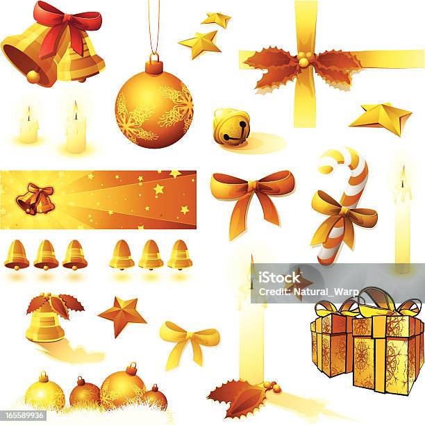 Mega Raccolta Di Natale 2009 - Immagini vettoriali stock e altre immagini di Campanelle da slitta - Campanelle da slitta, A forma di stella, Agrifoglio