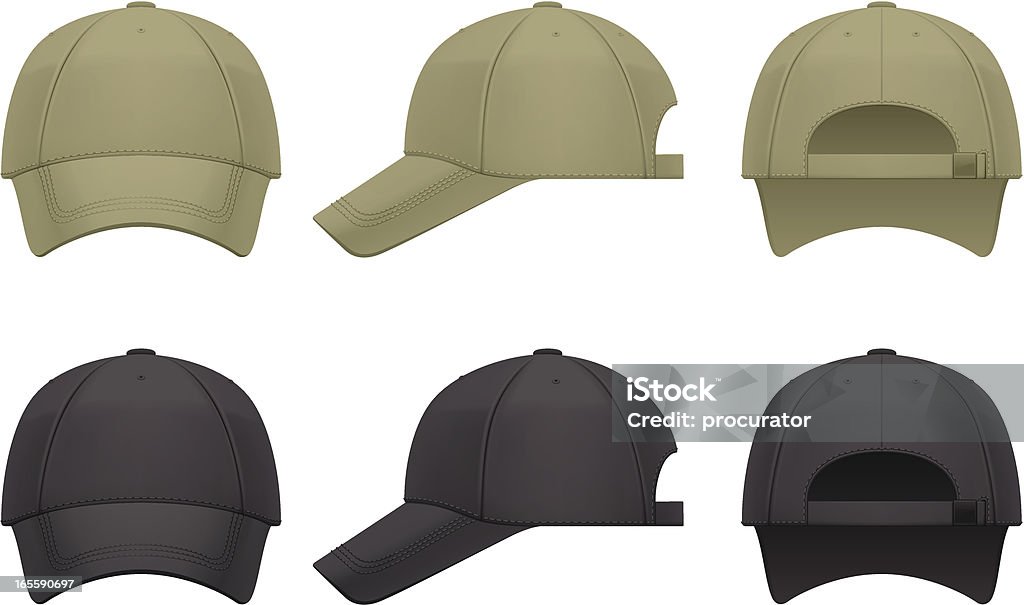 Baseball cap Vector illustration of baseball cap. Hat stock vector