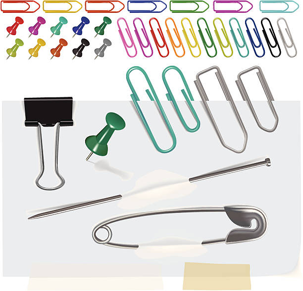 Various items used for holding papers http://www.naelnaguib.com/istock/ext.jpg clip stock illustrations