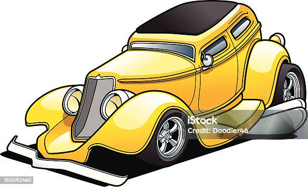 Cartoon Sedan Stock Illustration - Download Image Now - Car, Cartoon, Convertible