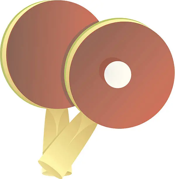 Vector illustration of Ping Pong