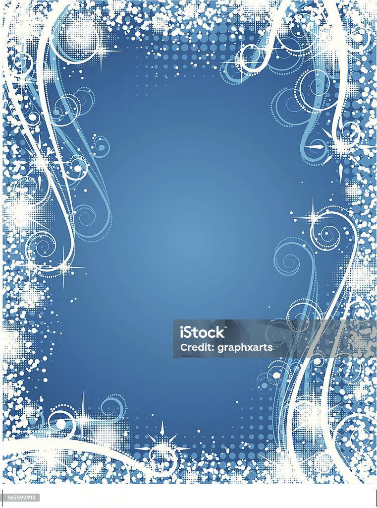 Boże Narodzenie niebieski - Grafika wektorowa royalty-free (Abstrakcja)