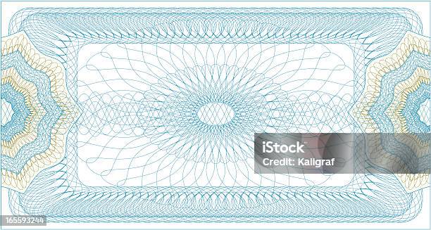 Certificate Guilloche Ticket Stock Illustration - Download Image Now - Pattern, Train Ticket, US Paper Currency
