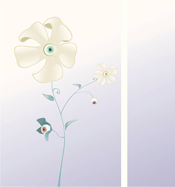 Eye-fleur - Illustration vectorielle
