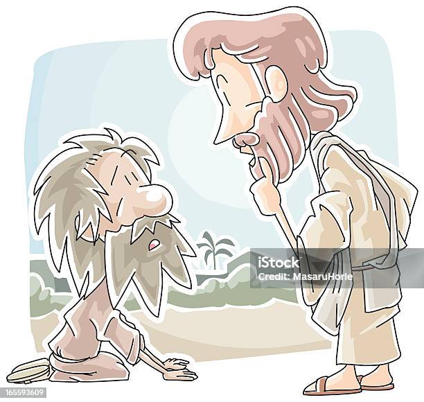 Where Are The Nine Stock Illustration - Download Image Now - Jesus Christ, Recovery, Leprosy