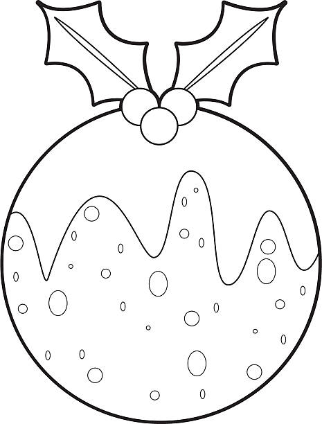 540+ Christmas Pudding Stock Illustrations, Royalty-Free Vector ...