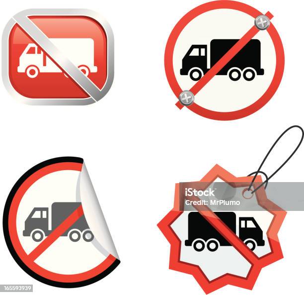 Pas De Camionnettes Vecteurs libres de droits et plus d'images vectorielles de Badge - Badge, Camionnette de livraison, Collant - Description physique