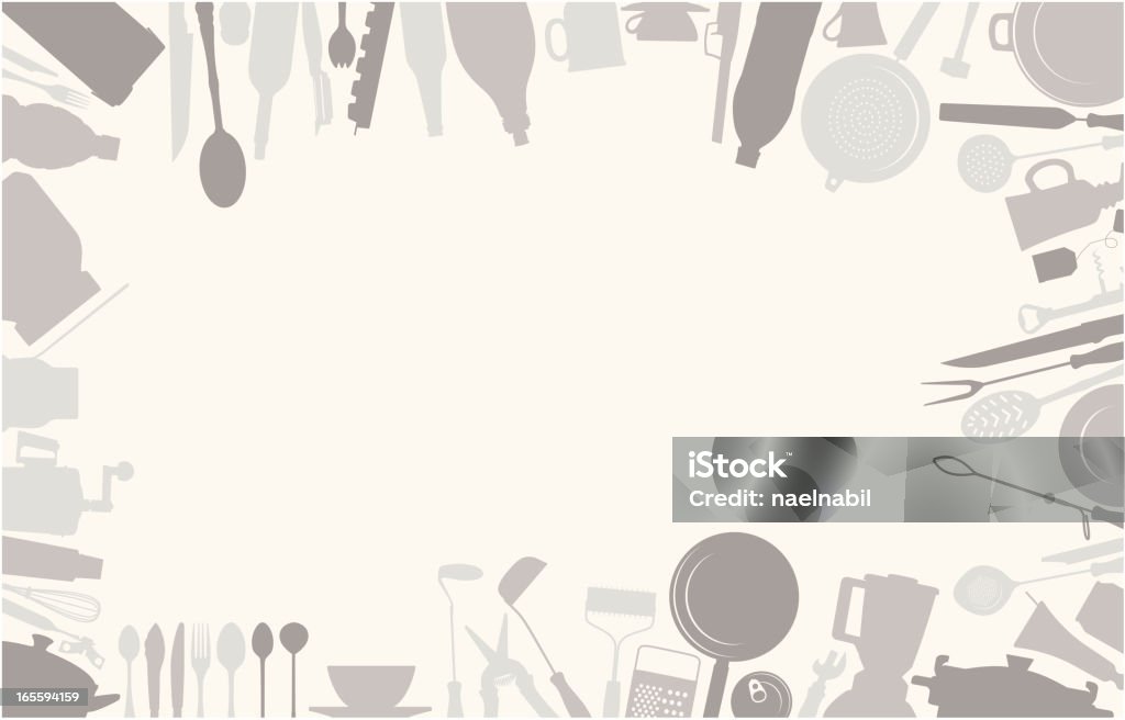 Frame Cook Kitchen Frame Stock Illustration - Download Image Now - Ice Cube ...