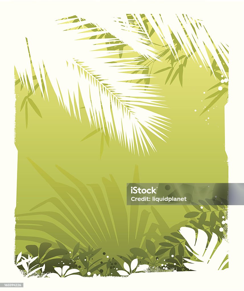 Tropic Hintergrund - Lizenzfrei Bildhintergrund Vektorgrafik