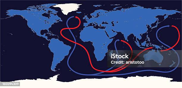 Thermohaline 순환 바다에 대한 스톡 벡터 아트 및 기타 이미지 - 바다, 조수 간만, 멕시코 만류