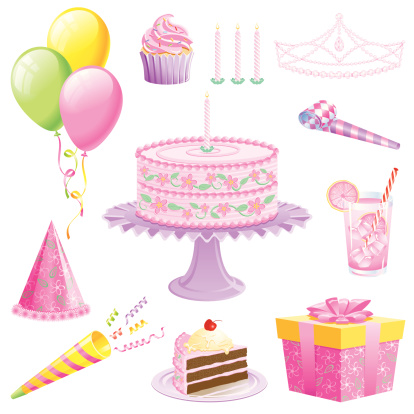 Just about everything you need for a little girls or a big girls birthday.