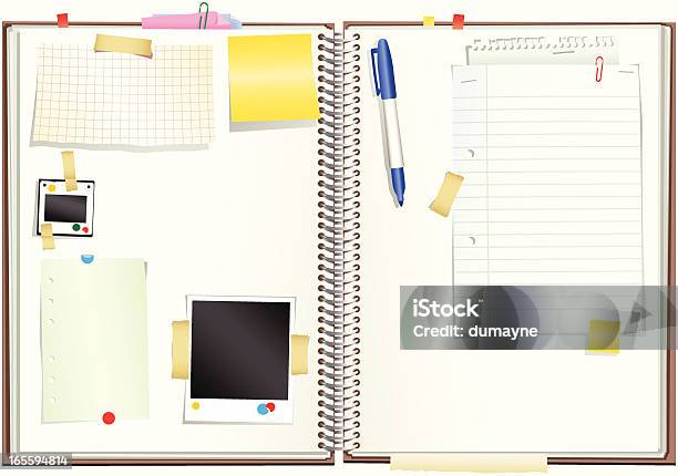 スパイラルくすぐる紙 Sketchpad Notepaper 付き - 日記のベクターアート素材や画像を多数ご用意 - 日記, スクラップブック, プリント写真