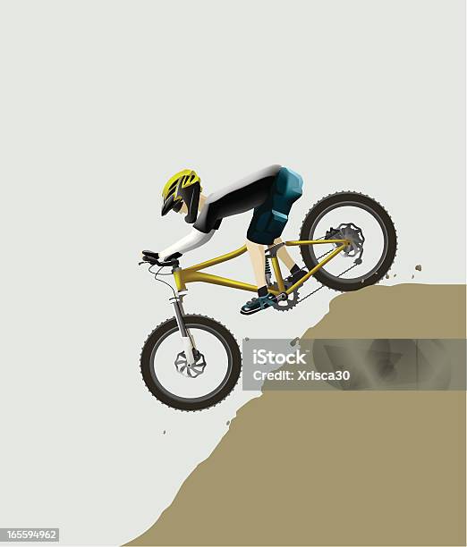 Vetores de Mountain Biking e mais imagens de Mountain Bike - Ciclismo - Mountain Bike - Ciclismo, Mountain Bike - Bicicleta, Adolescente