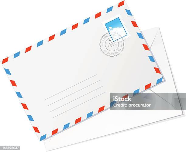 Vetores de Envelope e mais imagens de Branco - Branco, Comunicação, Comércio - Consumismo