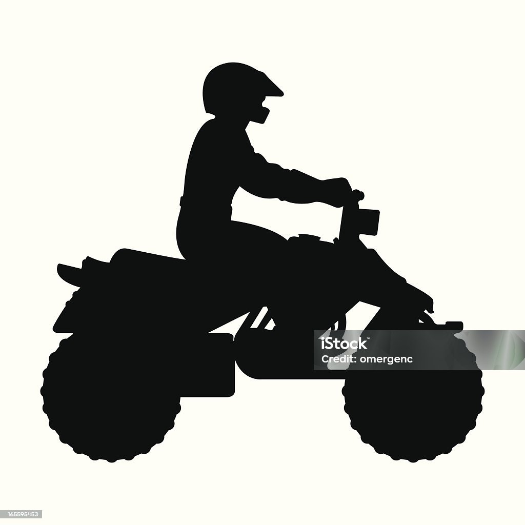 ATV - clipart vectoriel de Voiture tout-terrain libre de droits