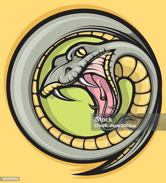 Ilustración de Vector Serpiente y más Vectores Libres de Derechos de Serpiente - Serpiente, Cobra, Diente colmillo