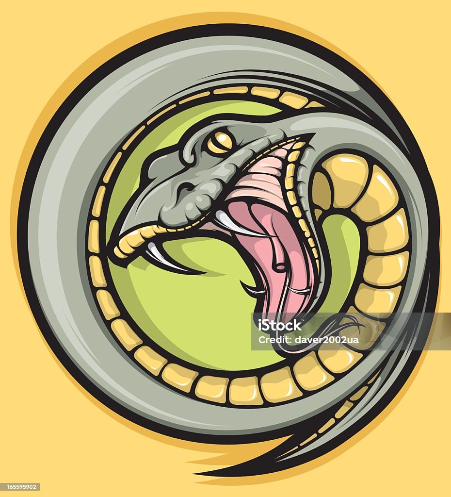 ベクトルスネーク - ヘビのロイヤリティフリーベクトルアート