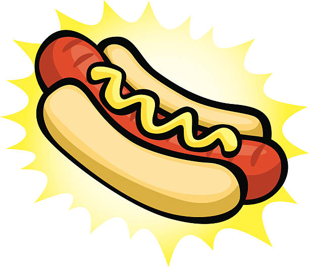 hot dog  bratwurst stock illustrations