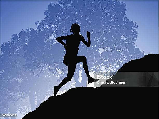 Matin De Course Vecteurs libres de droits et plus d'images vectorielles de Jogging - Jogging, Courir, Cross-country