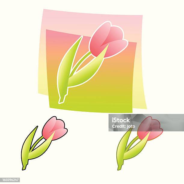 Tulipa - Arte vetorial de stock e mais imagens de Cabeça de Flor - Cabeça de Flor, Cultura Holandesa, Figura para recortar